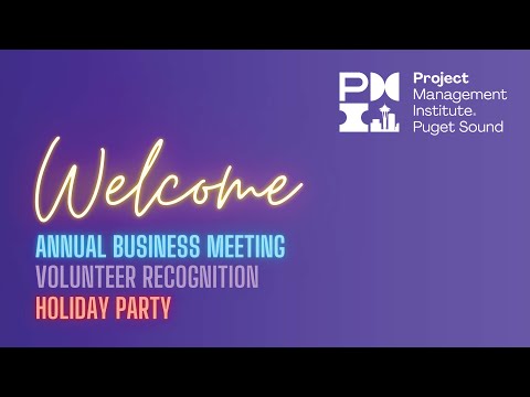 PSPMI PRESENTS Annual Business Meeting 2023 at the Seattle Marriott Redmond