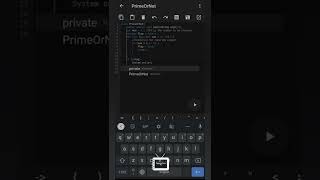 Java Program to check If a number is Prime or Not | Java Program asked in interviews | #java #shorts