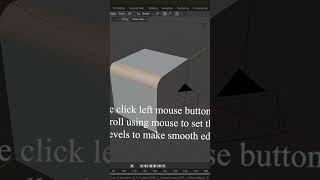 Blender: Make smooth curved edgesl... #3dblendered #tutorial #blenderrender3d #blender3dmodel