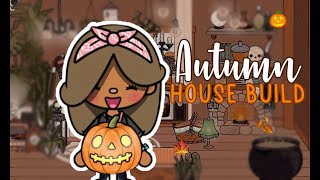 toca boca aesthetic house tour!! | fall house | aesthetic house |✨ 🤎