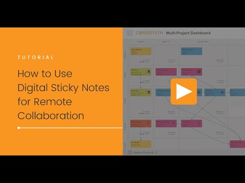 How to Use Digital Sticky Notes for Remote Collaboration | Cardsmith