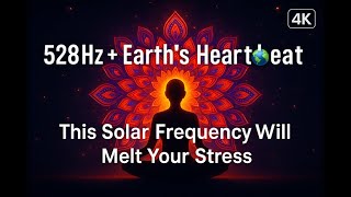 Schumann Resonance, 528Hz Thank You, Sun ☀️ Healing Frequency for Gratitude & Love #meditation #yoga