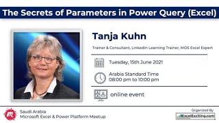 The Secrets of Parameters in Power Query (Excel) by Tanja Kuhn