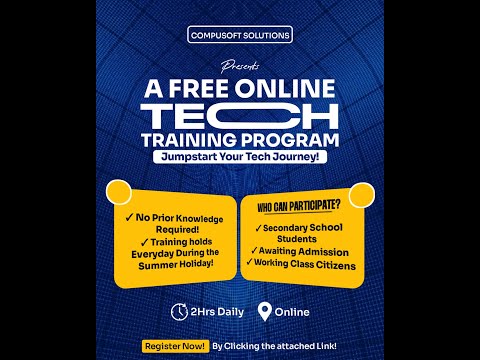 Unlock Your Tech Career with Free Training!🎉|| Free Intensive Software Development Training!