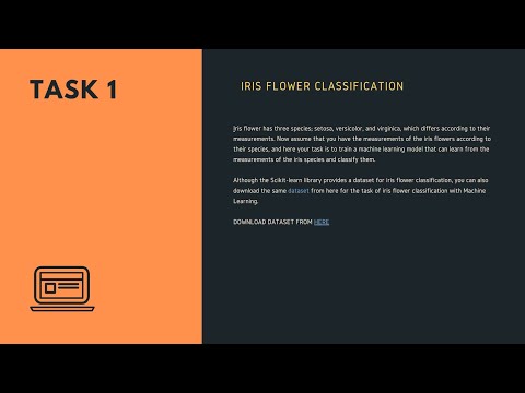 IRIS FLOWER CLASSIFICATION #TASK01 | DATA SCIENCE INTERN | OASIS INFOBYTE