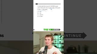 Converting Square Units on the SAT