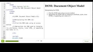 The DOM (Document Object Model) | Computer Programming | Khan Academy