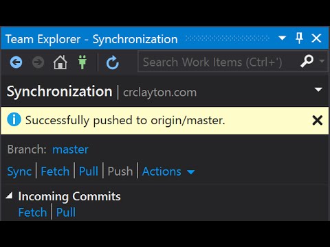 How to Use GitHub with Visual Studio