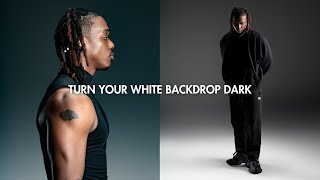 3 Lights + White Backdrop = Dramatic Gradient Portraits
