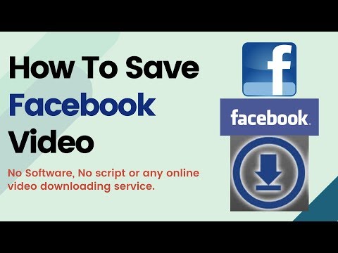 How To Best technique Save Video From Facebook To Computer | Copy Video From Facebook