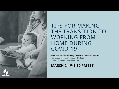 Top 10 Tips for Making the Transition to Working from Home
