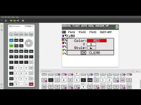 How to Use the TI-84 to Graph Inequalities (Practice Makes Permanent Problem 4)