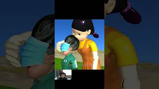 Scary Teacher 3D vs Squid Game Obstacle Course Challenge With Beautiful Poses 5 Times #shorts