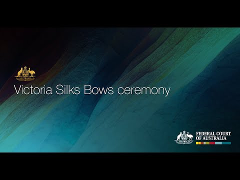 VIC Silk Bows ceremony - 18 November 2020