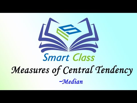 Measures of Central Tendency:  Median ||By Krishna Sir