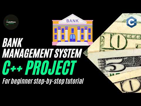 How to Create a Bank Management System in C++ | Step-by-Step Guide for Beginners | #coding