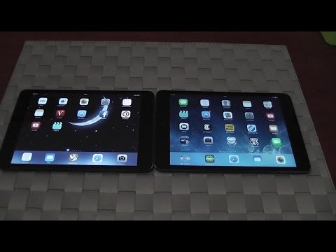 iPad Mini 16GB WiFi vs iPad Mini Retina 128GB WiFi comparison
