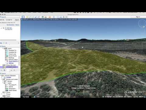 25 acres APN30970 Video Overview of location on Google Earth