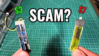 What Batteries to Buy for Tinywhoop (Cheap vs Expensive)
