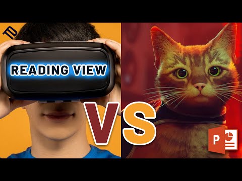 Reading View vs Normal View Microsoft Powerpoint