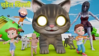 बिल्ली और चुड़ैल  PART 2 | Chintu OR Cat | Chintu cartoon | pagal beta |  comedy video | bisht vines