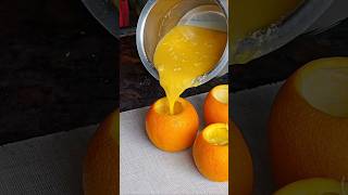 Orange Kulfi 🍊🍹| Instant Kulfi | Andhra Style | Telangana Special | #shorts #mouniscooking #kulfi