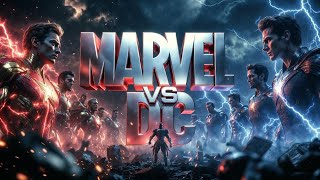 MARVEL Vs DC – The Battle of Universes #marvelvsdc #dc #marvel 