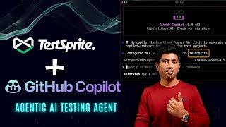 TestSprite MCP + GitHub Copilot CLI = Agentic AI Agent Test with Playwright (No Code)
