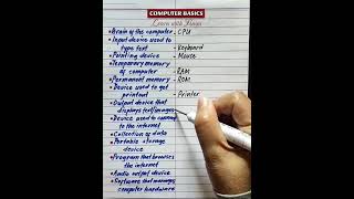 Computer Basics #learnwithhaya #education #computer #shorts
