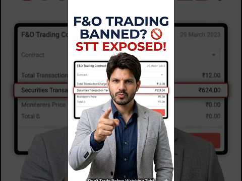 Why F&O Trading costs increased? 🚨 STT New Rules 2026 #bolkyasahihai