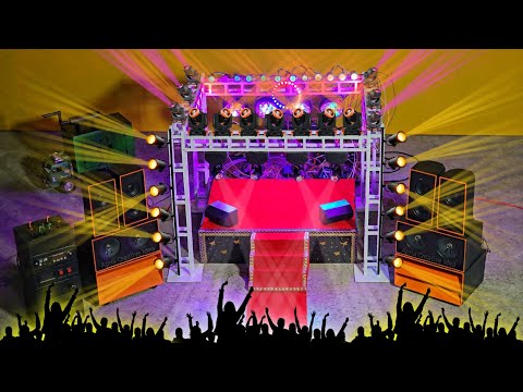 Mini DJ Setup | Mini Stage Making | How To Make Mini Stage DJ Stage Setup