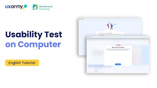 Website & Prototype Testing on Computer | English