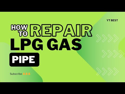 how to repair gas pipe/how to repair gas stove