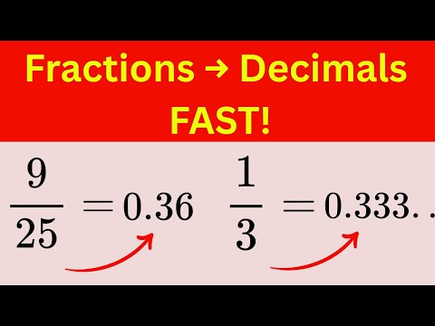 How to Convert Fractions to Decimals (Even Tricky Ones!)