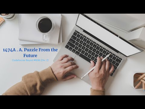 1474A . A. Puzzle From the Future | Codeforces Round #696 (Div. 2) | Bangla Tutorial | Code in cpp