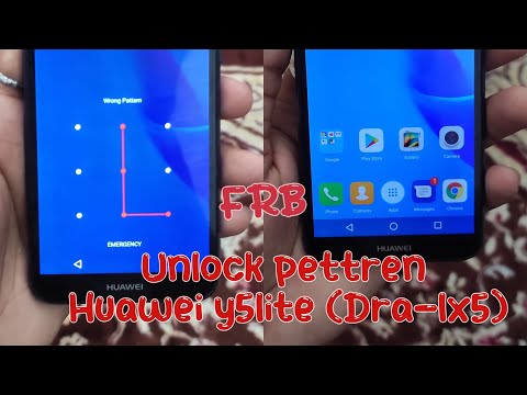 FRB Huawei y5 lite (Dra-LX5) unlock pettren and password #hardreset #reset #tips