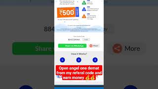 Use my referal code and create account. #angeloneaccountopening #angelone. 884333MAA. USE THIS
