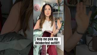 Trying on 3 Dirndls… Which One Wins? #oktoberfest #dirndl #tryonhaul
