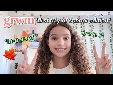 grwm *first day of school 2021* | Cassie Creates