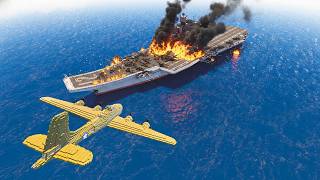 Aircraft Carrier Admiral Kuznetsov Under Massive Air Attack | Epic Naval Destruction | Teardown