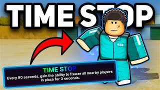 NEW TIME STOP POWER is INSANE in INK GAME (Roblox)