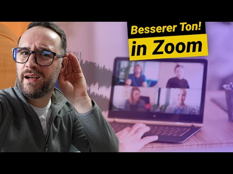 Besseres Audio in Zoom Calls? Tu das!