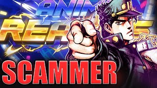 The OWNER Of ANIME REALMS Is A SCAMMER? #animerealms
