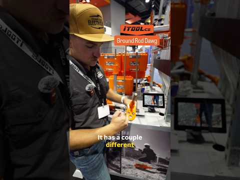 iToolCo Ground Rod Dawg #tools #electrician #commercialelectrician