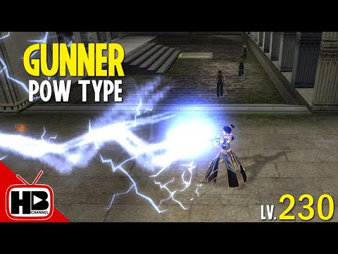Ran Online Gunner (POW) Skills 2021 - Lv. 230 #shorts