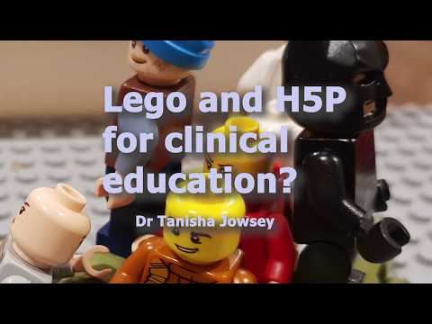 Lego and H5P for clinical education? Seriously fun stuff.