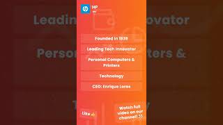 HP: Innovating in Personal Computing and 3D Printing