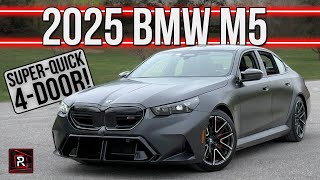 The 2025 BMW M5 Is The Ultimate German Super Saloon With Twin-Turbo Hybrid V8 Performance