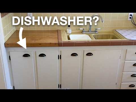 Custom Panel Dishwasher for Old Kitchen (Bosch Panel Ready Dishwasher)  Home Improvement Woodworking
