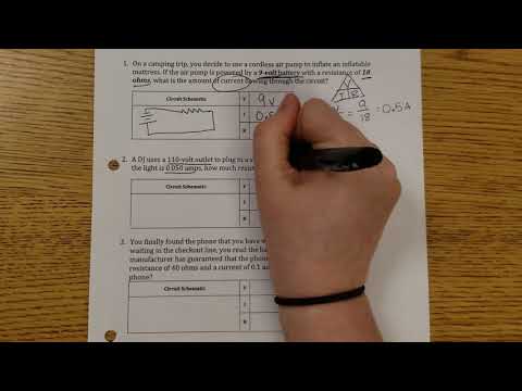 Ohm's Law Practice Problems